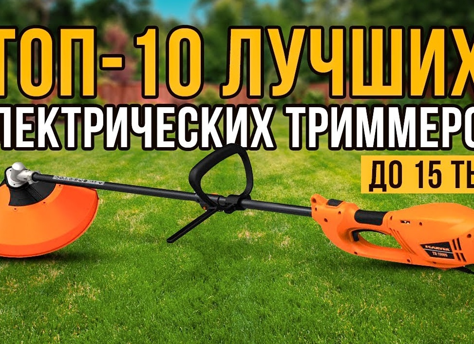 Лучшие электрические триммеры для травы